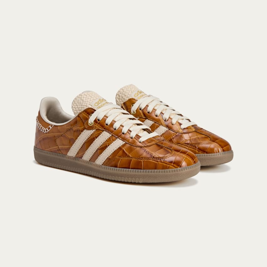 Wales Bonner x Adidas Samba Night Brown Foto 1