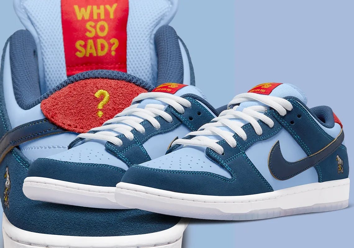 絶賛商品Why So Sad? Nike SB Dunk Low jordan sup 靴