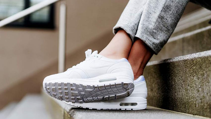 Witte Nike Air Max 1 Sneakers voor dames
