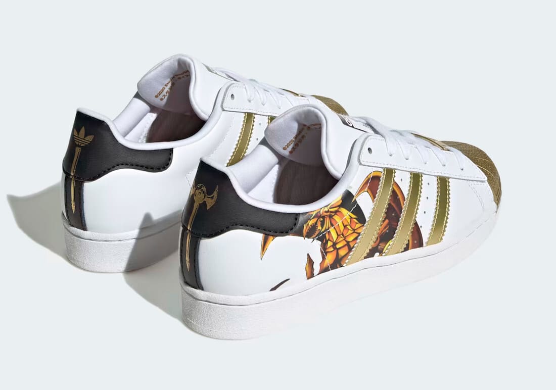 Adidas cheap superstar dragon