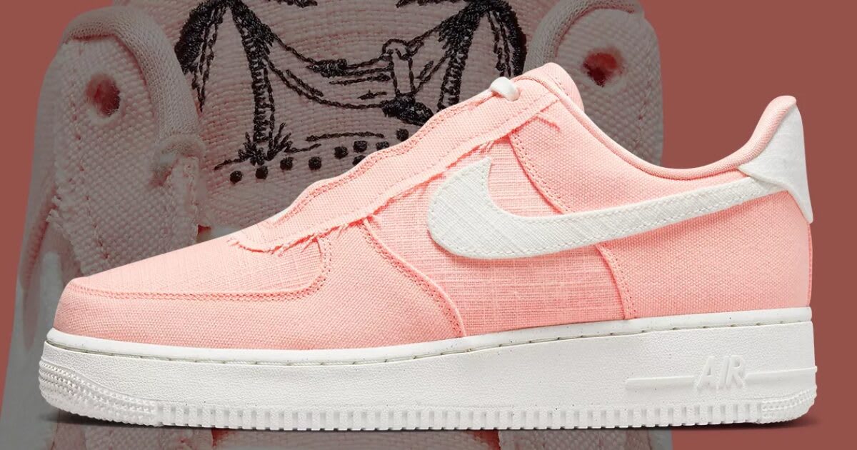 Ook de Nike Air Force 1 Low sneaker krijgt een \