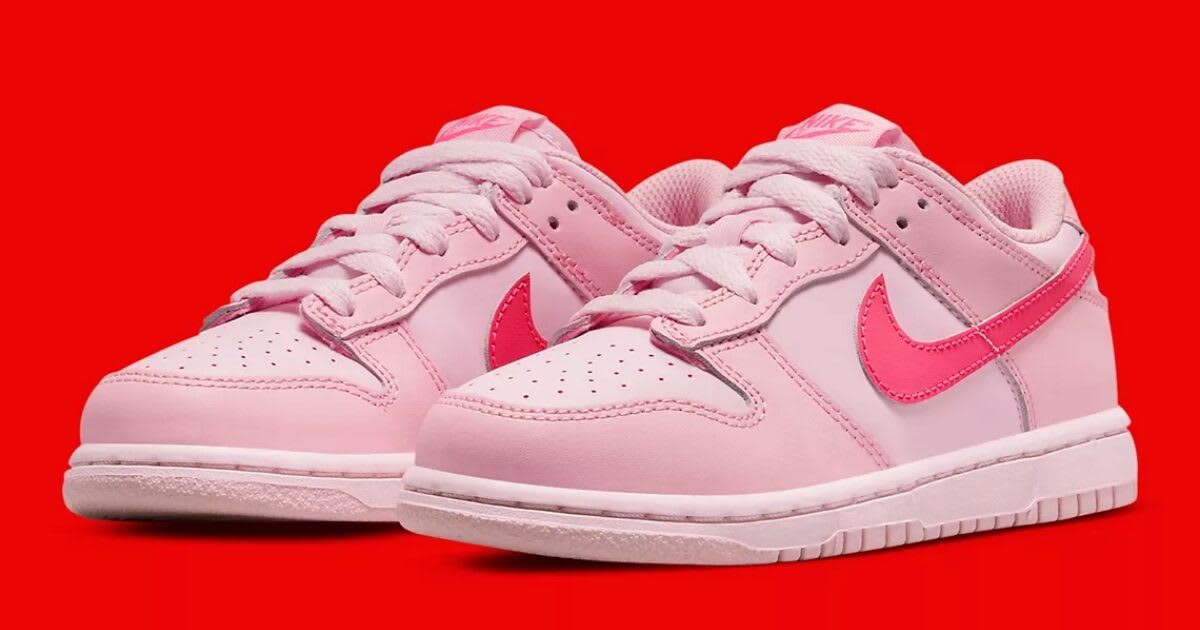 dunk low nike pink