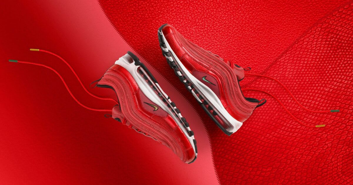 nike air max 97 cr7 red