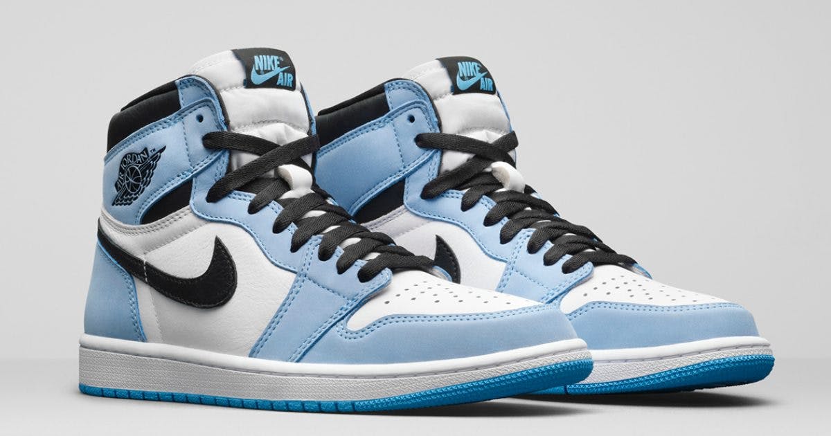 nike jordan 1 blue university