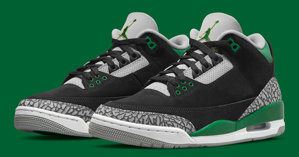 air jordan 3 pine