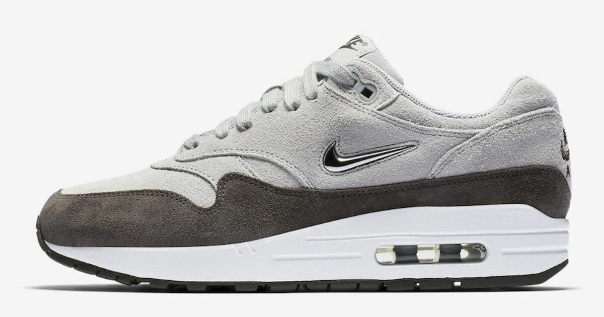 Nike Air Max 1 Premium Jewel Wolf Grey Releasedatum | Sneaker Squad