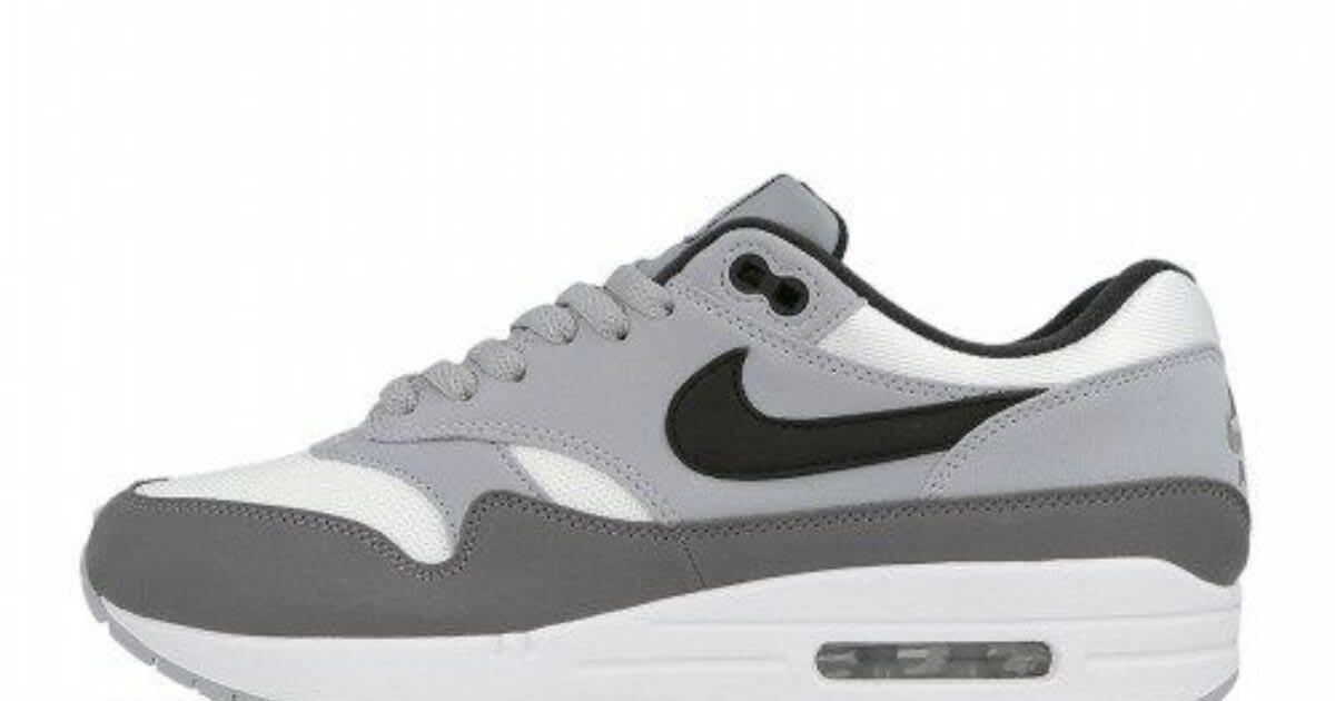 nike air max 1 white gray