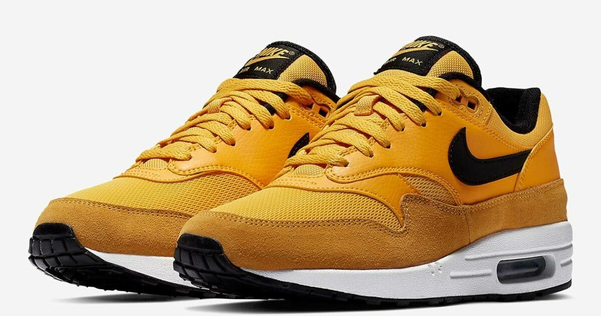 nike air max 1 university gold