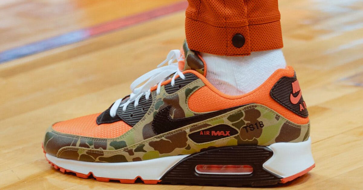 men nike air max 90 reverse duck camo