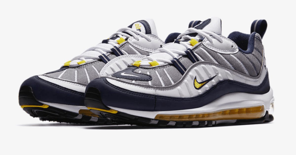 nike air max 98 yellow