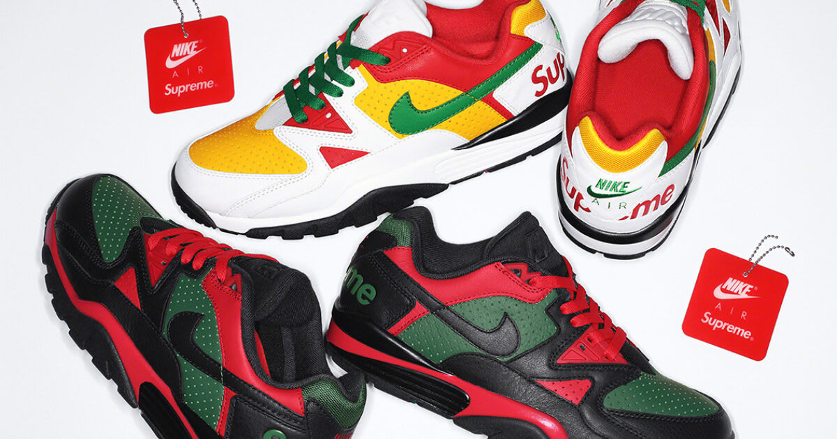 supreme sneaker release