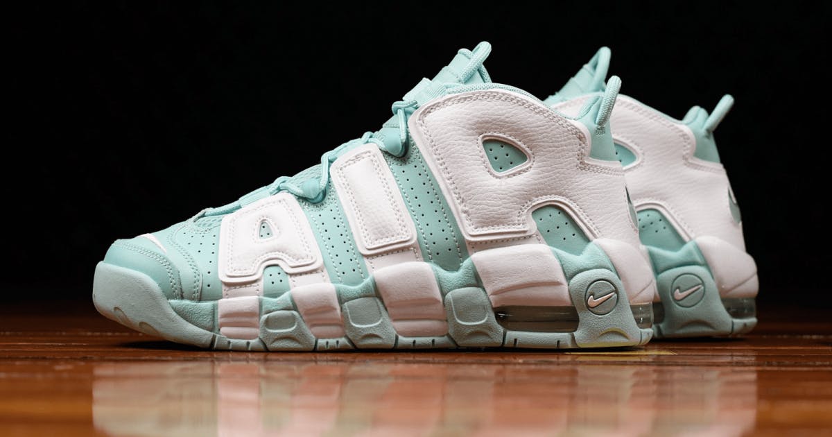 nike air uptempo island green