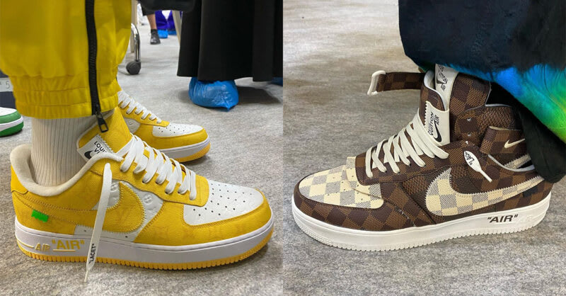 louis vuitton x air force 1