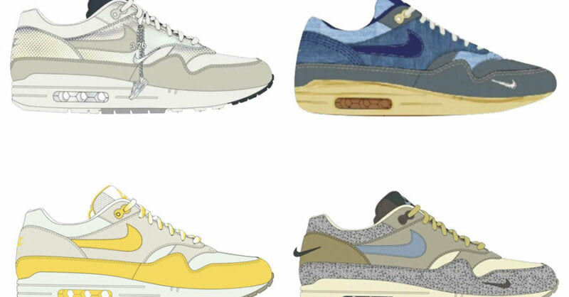Welke Nike Air Max 1 sneakers kunnen 