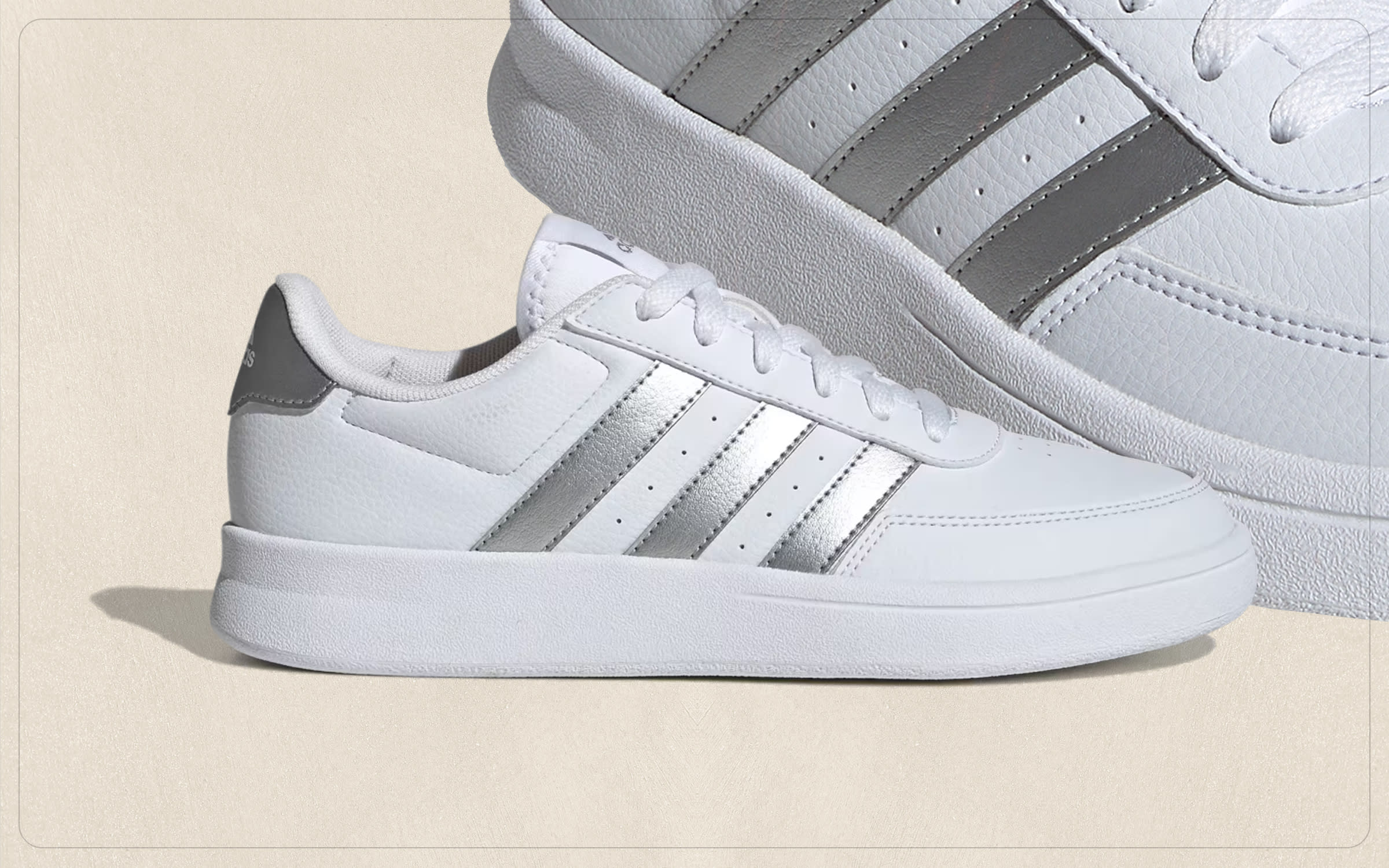Adidas Breaknet 2 0 White Silver Metallic 42 euro sale