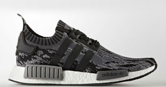 Aankomende release Adidas NMD R1 Primeknit Glitch Sneaker Squad