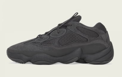 De Adidas Yeezy 500 "Utility Black" krijgt op 30 November een restock