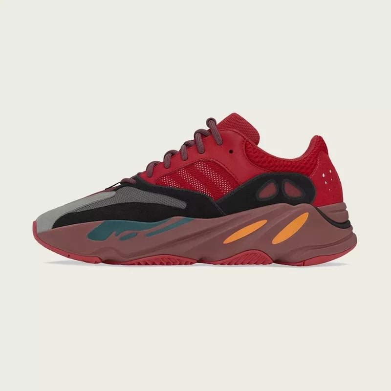 Adidas Yeezy Boost 700 Hi Res Red Foto 1