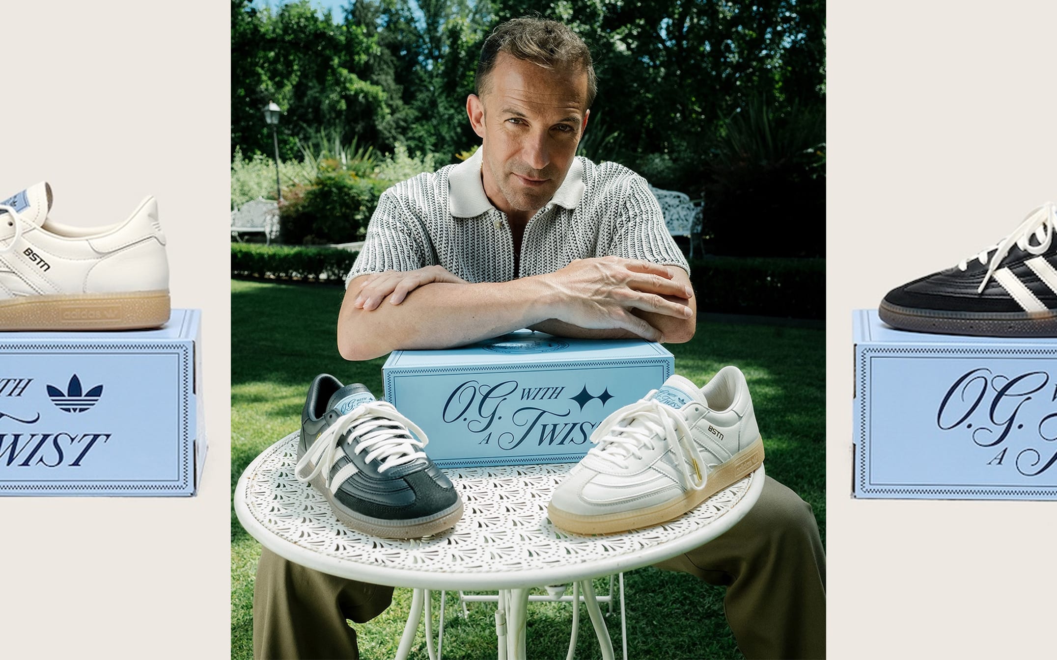 Adidas x bstn handball spezial o g with a twist