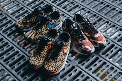 atmos maakt ons alvast warm met een teaser van de Nike Air Max 1 "Animal Pack 3.0"