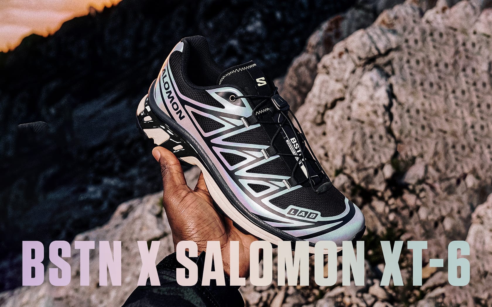 Bstn x salomon xt 6 iridescent l45567700