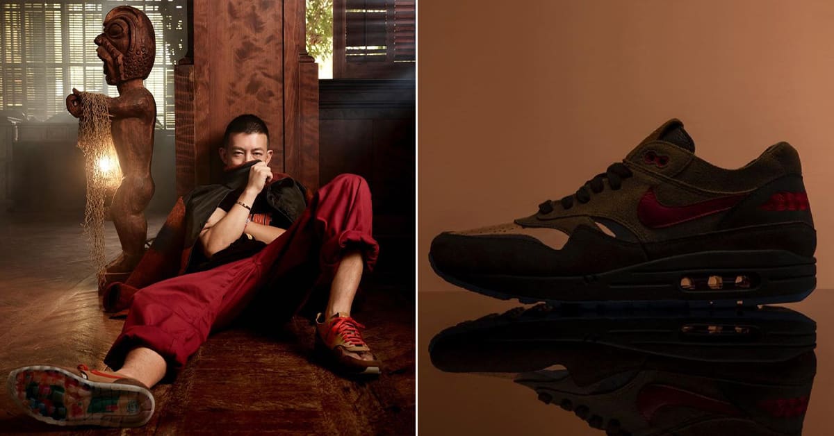 CLOT kondigt met teaser een nieuwe Nike Air Max 1 Kiss of Death – Cha variant aan