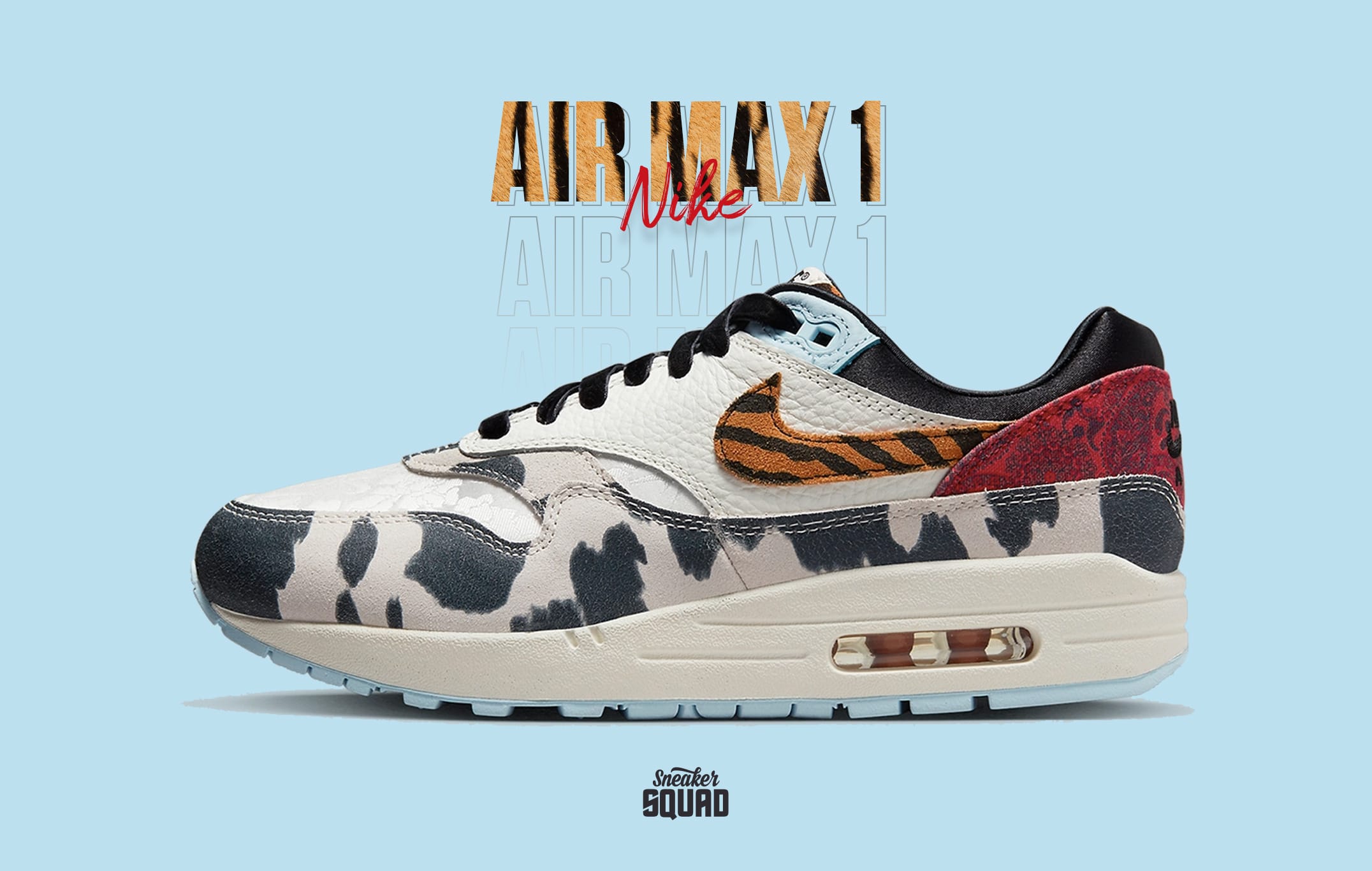 Nike air max 1 met outlet print