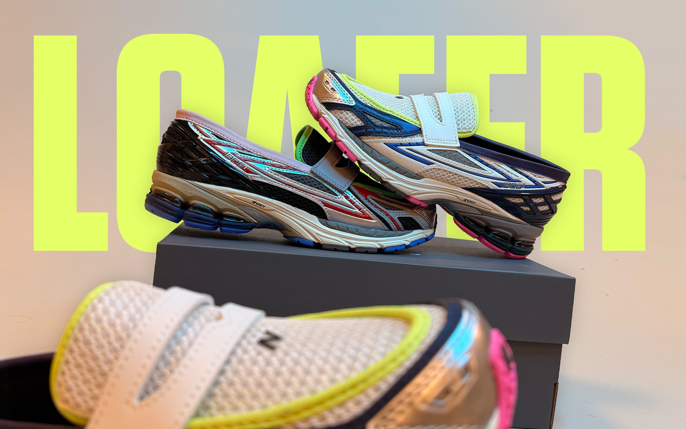 New balance 1906 loafer neon u190667k