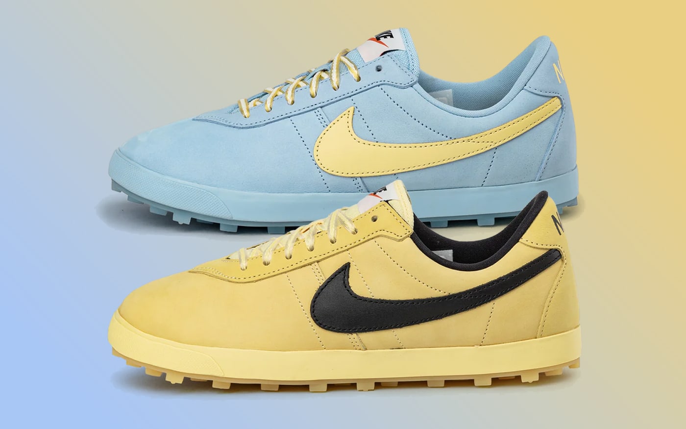 Nike Astrograbber in Aluminum en Soft Yellow