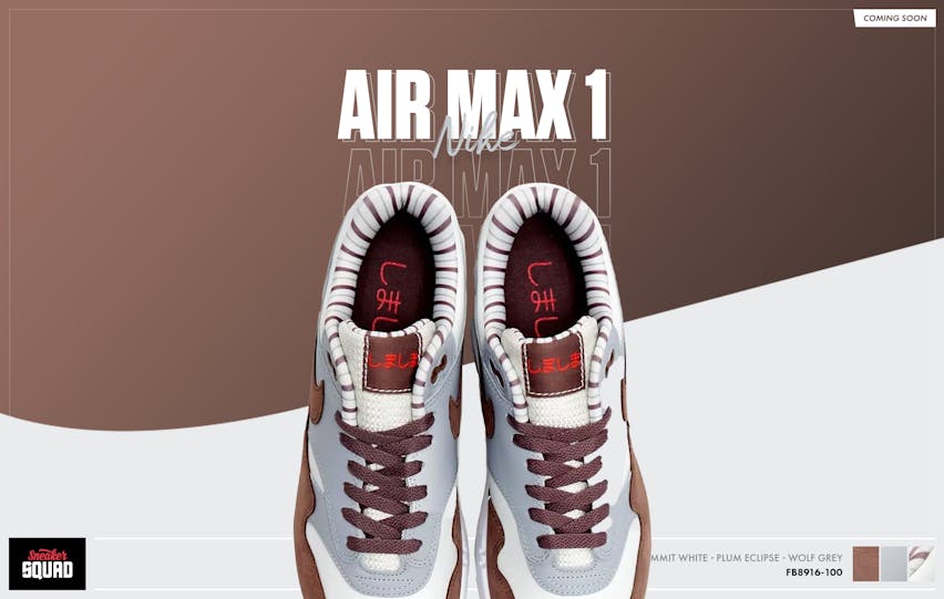 Nike air max 1 shima shima fb8916 100 bovenkant 2023