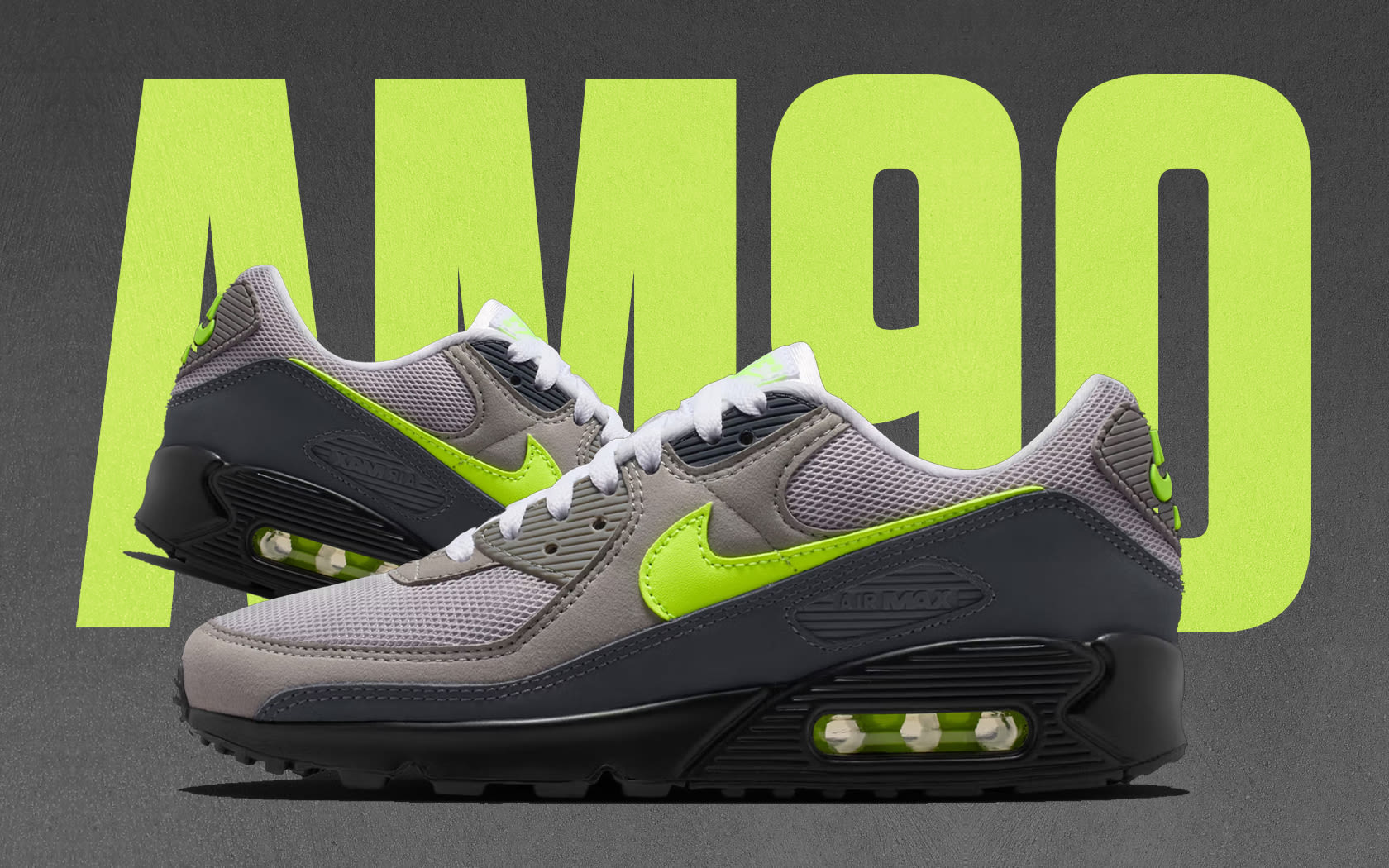 Nike air max 90 black neon iq0289 010