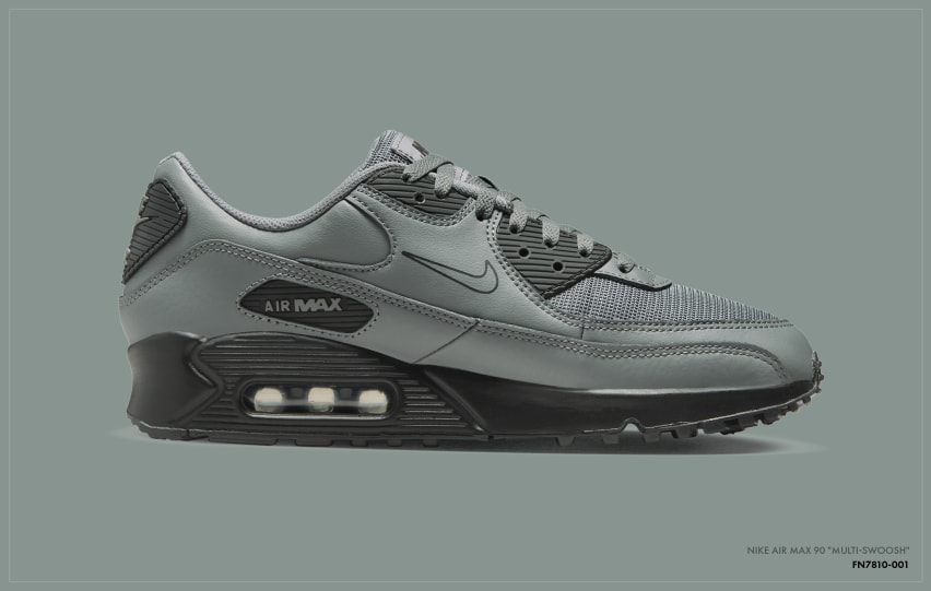 Nike air max 90 multi swoosh fn7810 001 inside