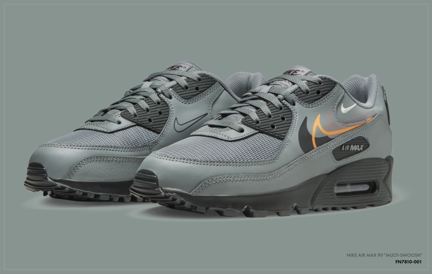 Nike Air Max 90 Multi Swoosh (Grey) FN7810-001