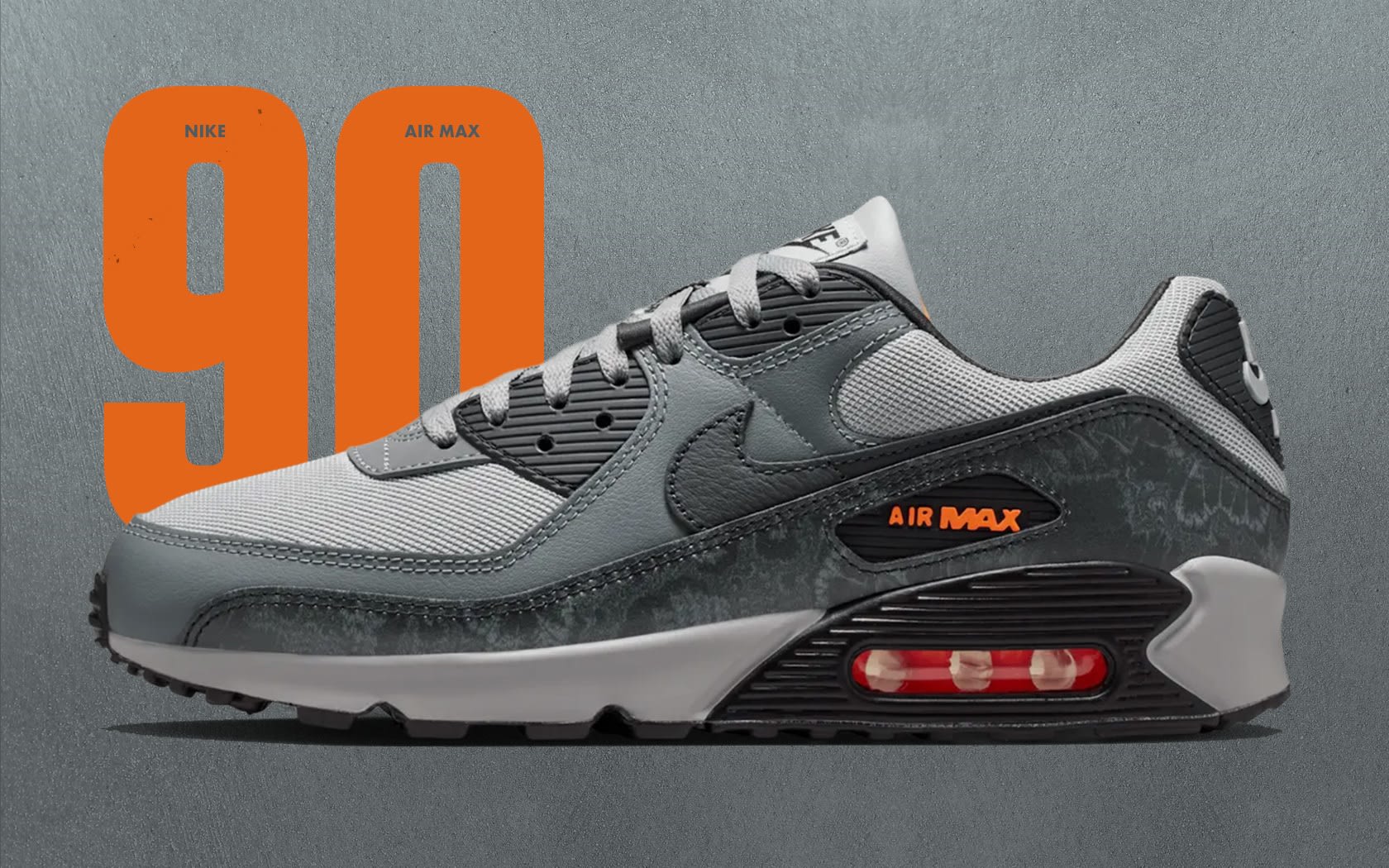 Nike air max 90 premium hyper crimson black iq0172 900