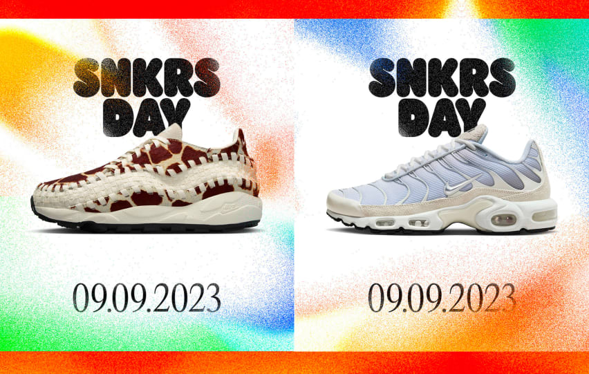 Nike snkrs day 2023 line up drops air woven footscape