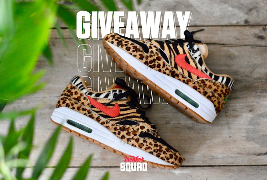 Sneaker squad giveaway 4 atmos animal pack air max 1