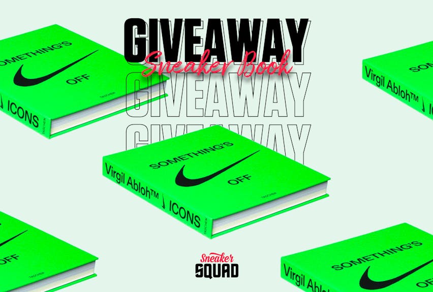 Sneaker squad giveaway 5 icons nike book
