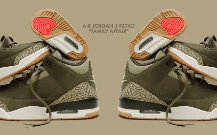 Twinning Air Jordan 3 Retro Family Affair