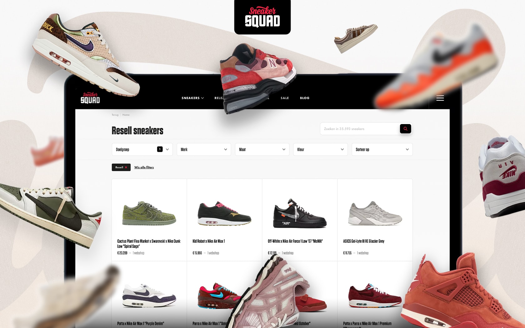 Zo werkt de resellmarkt voor sneakers