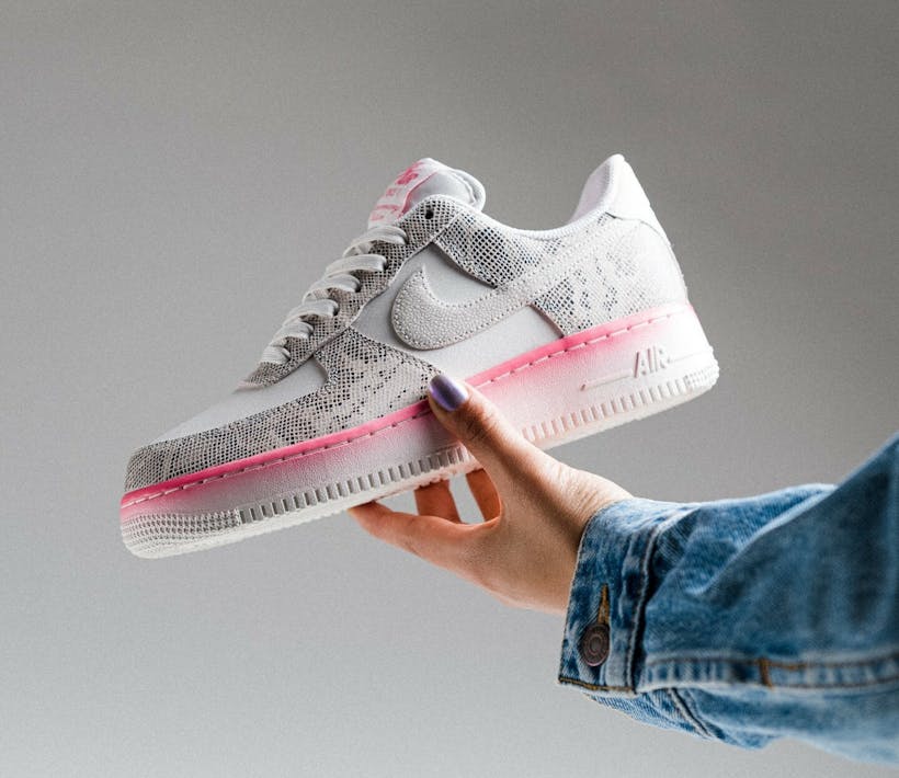 Nike Air Force 1 Low "Pink Nebula Snakeskin"