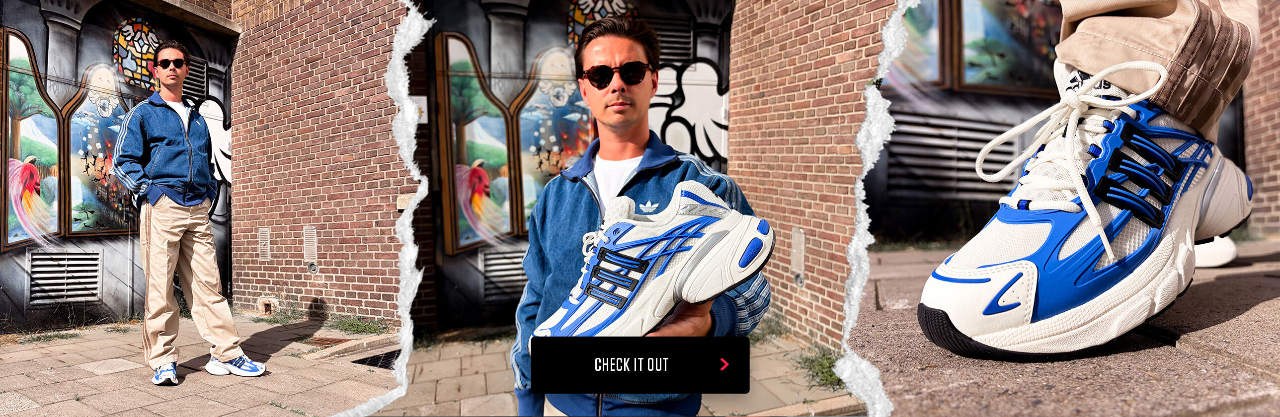 Three stripes from head to toe