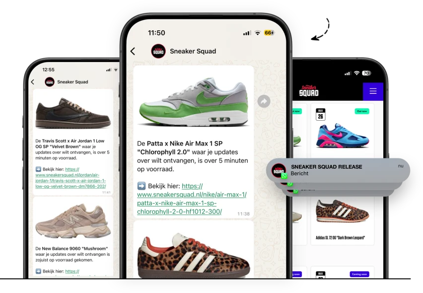 Sneaker Squad Release Alerts Whats App