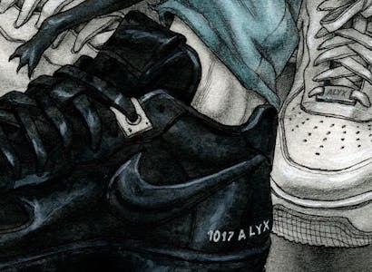 1017 ALYX 9 SM x Nike Air Force 1 Low sneakers