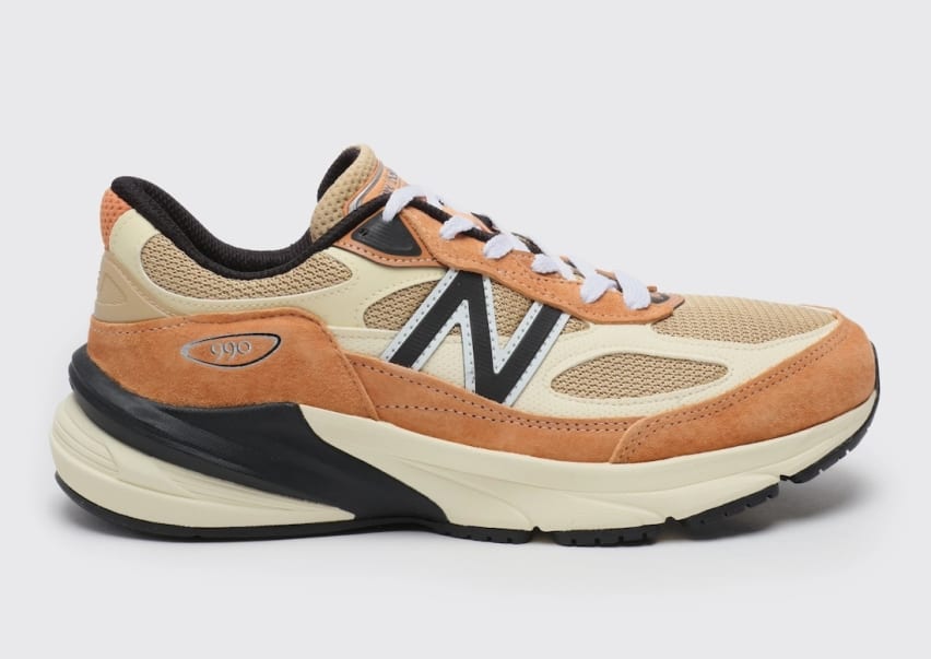 New Balance 990v6 Made in USA Sepia Orange Foto 1