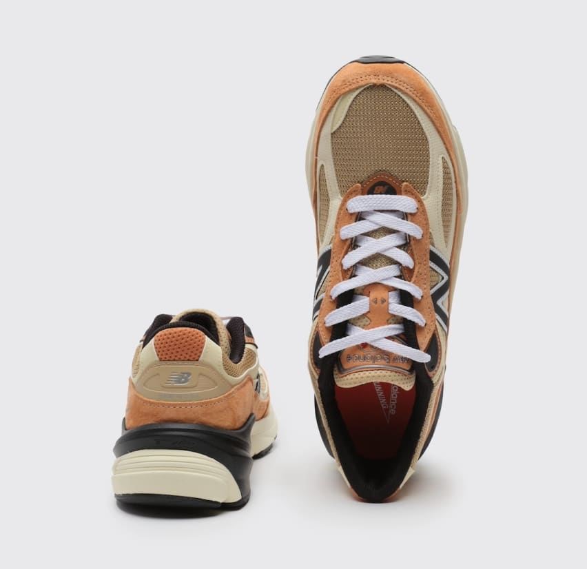 New Balance 990v6 Made in USA Sepia Orange Foto 4