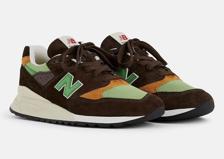 New Balance 998 Made in USA Rich Earth Foto 1