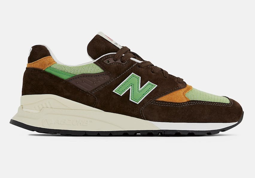 New Balance 998 Made in USA Rich Earth Foto 2