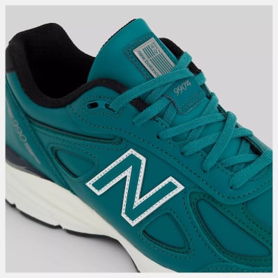 New Balance Made in USA 990v4 Teal Foto 2