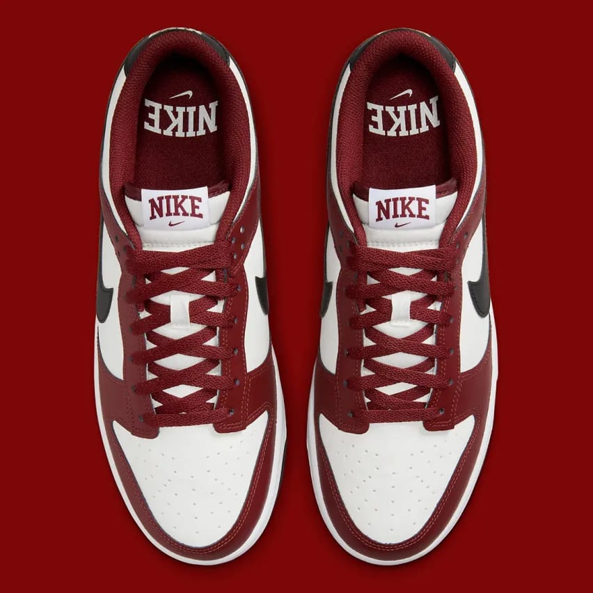 Nike Dunk Low Dark Team Red Foto 5