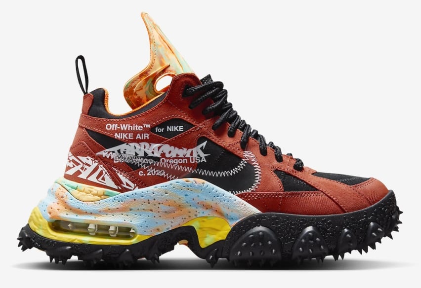 Off White x Nike Air Terra Forma Mantra Orange Foto 1